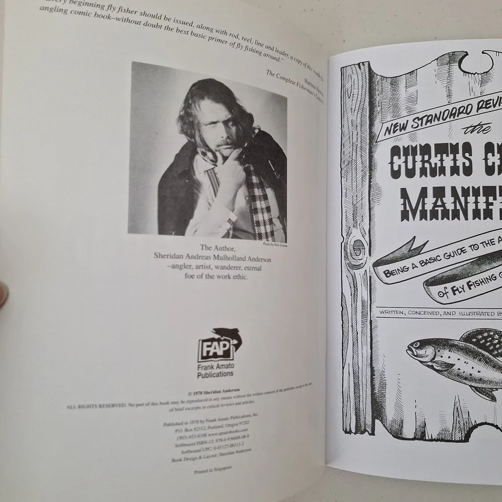 The Curtis Creek Manifesto Fly Fishing Guide Sheridan Anderson Paperback 1978